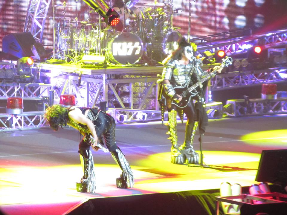 Kiss live at Rogers Arena Vancouver BC photo by Brian Verch