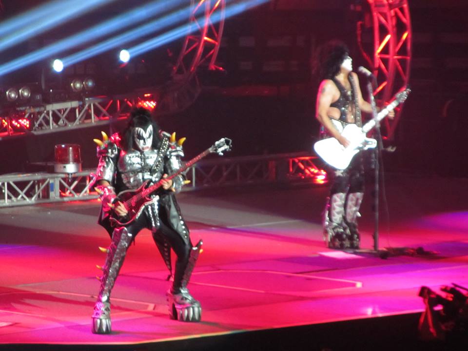 Kiss live at Rogers Arena Vancouver BC photo by Brian Verch