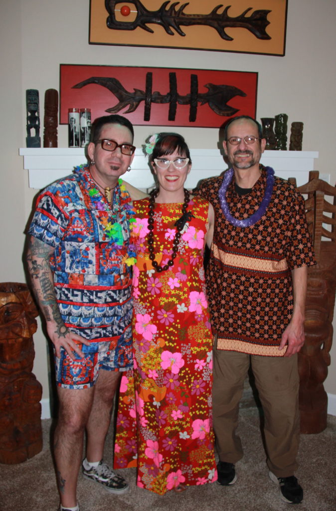 Daren Jamie and Dieter at Janu-waii Luau 2017