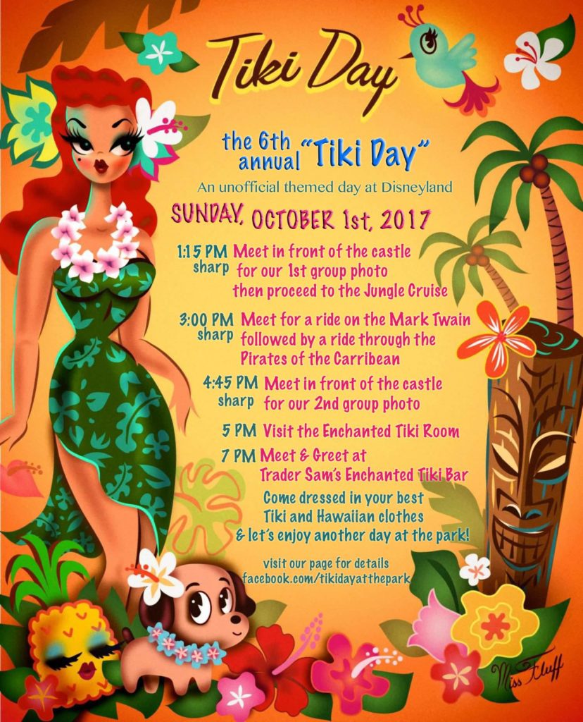 Tiki Day 2017 Flyer