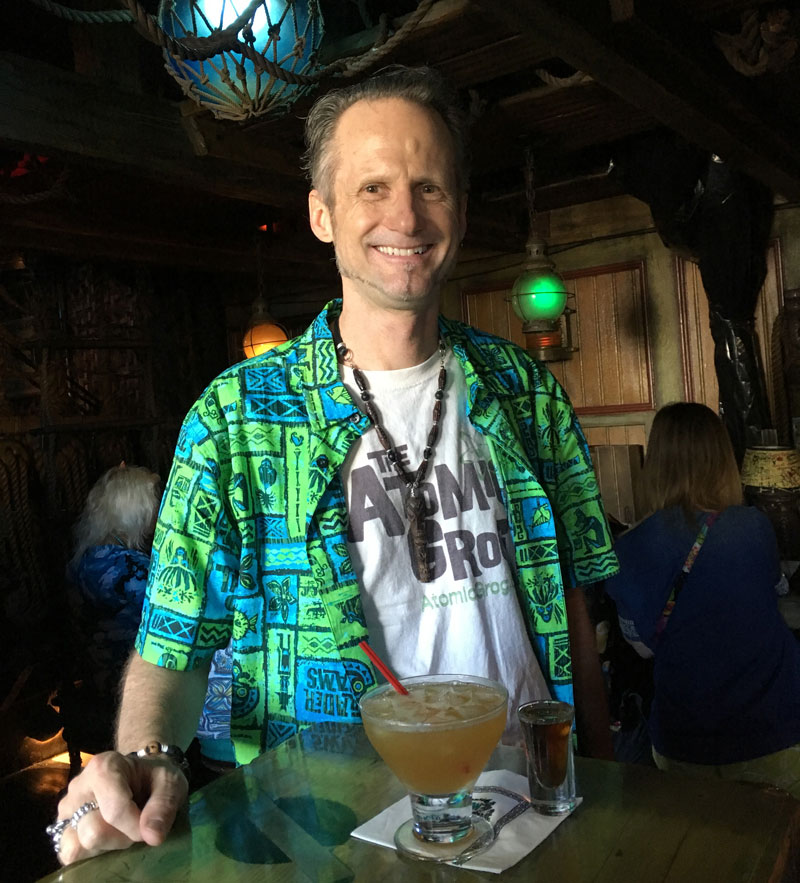 Jim "Hurricane" Hayward at the Mai-Kai