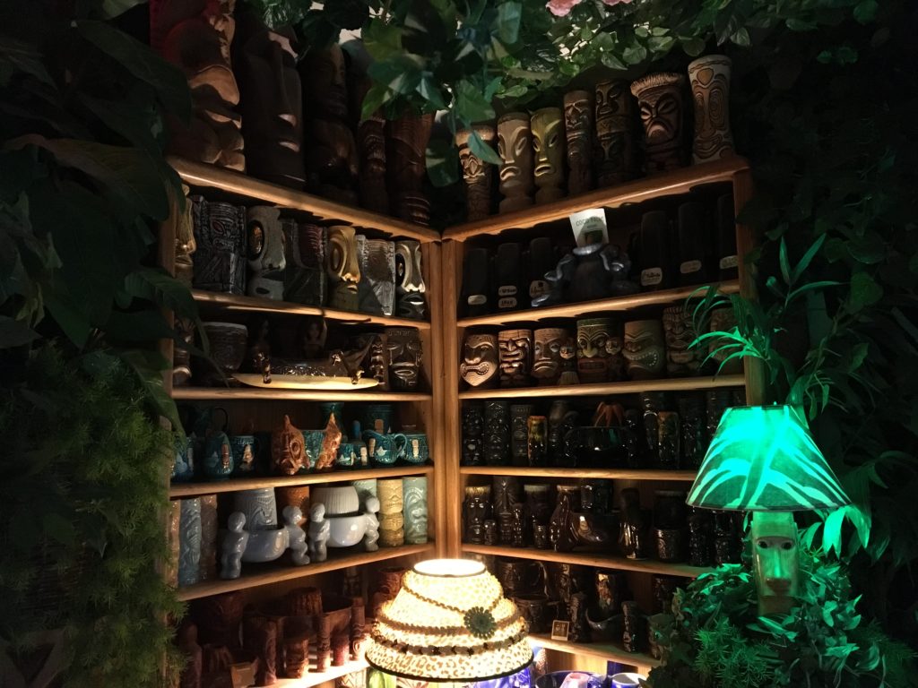 The Tiki Jungle at Wendy and Dan Cevola's home