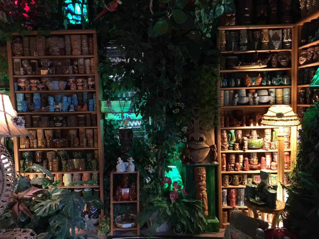 The Tiki Jungle Room at Wendy and Dan Cevola's home