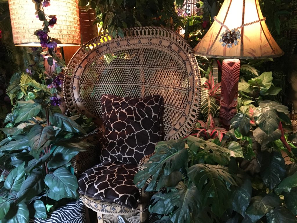 The Tiki Jungle Room at Wendy and Dan Cevola's home