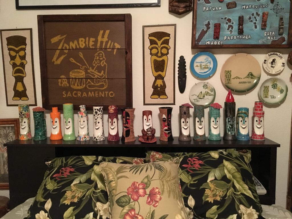 The Tiki Library Bedroom