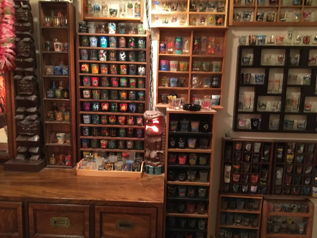 Wendy's shot mug collection