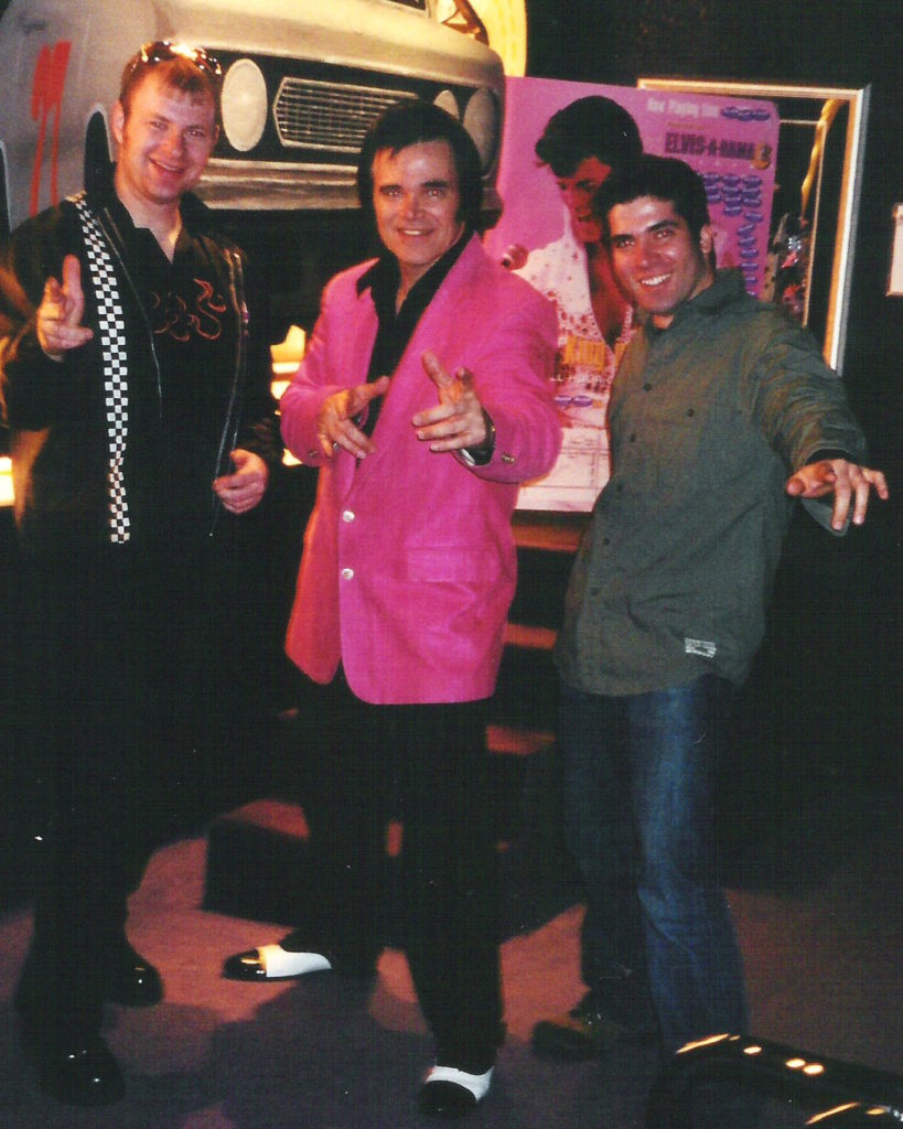 Ray and Tom with "Elvis"