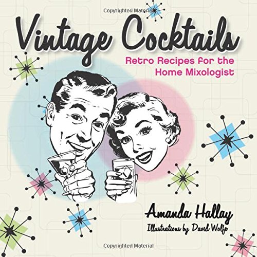 Vintage Cocktails book by Amanda Hallay