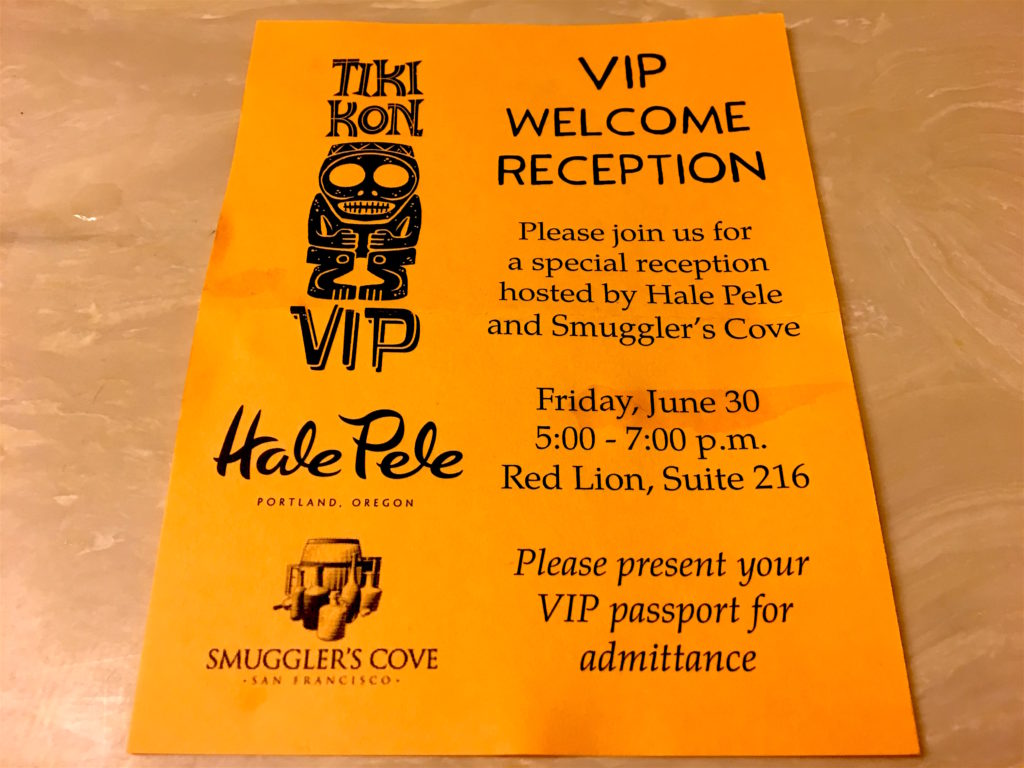 Tiki Kon 2017 Caribbean Castaway VIP Party