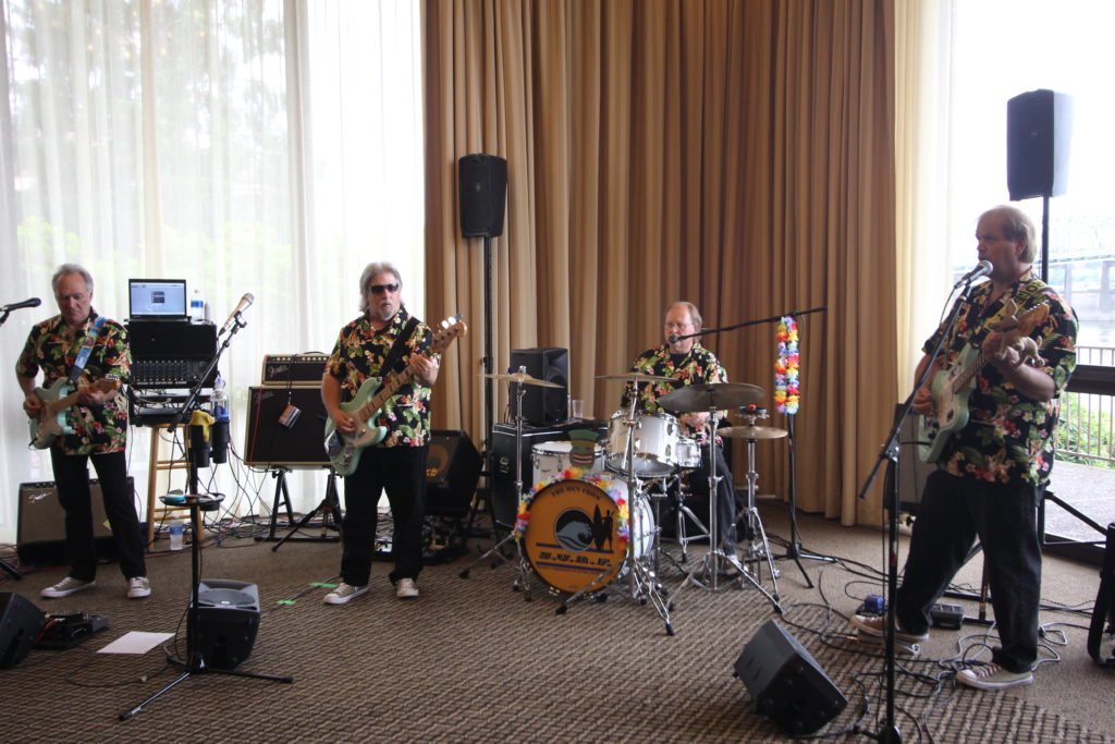 The Men from S.U.R.F. playing at the Island Marketplace - Tiki Kon 2017