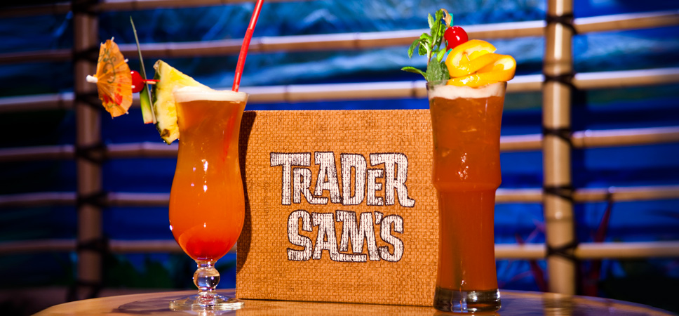 Trader Sam's Drink Menu