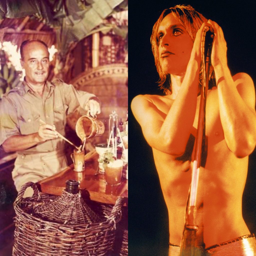 Donn Beach and Iggy Pop