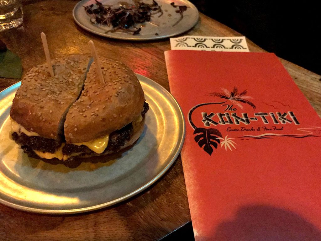 burger Kon Tiki Kevin Crossman