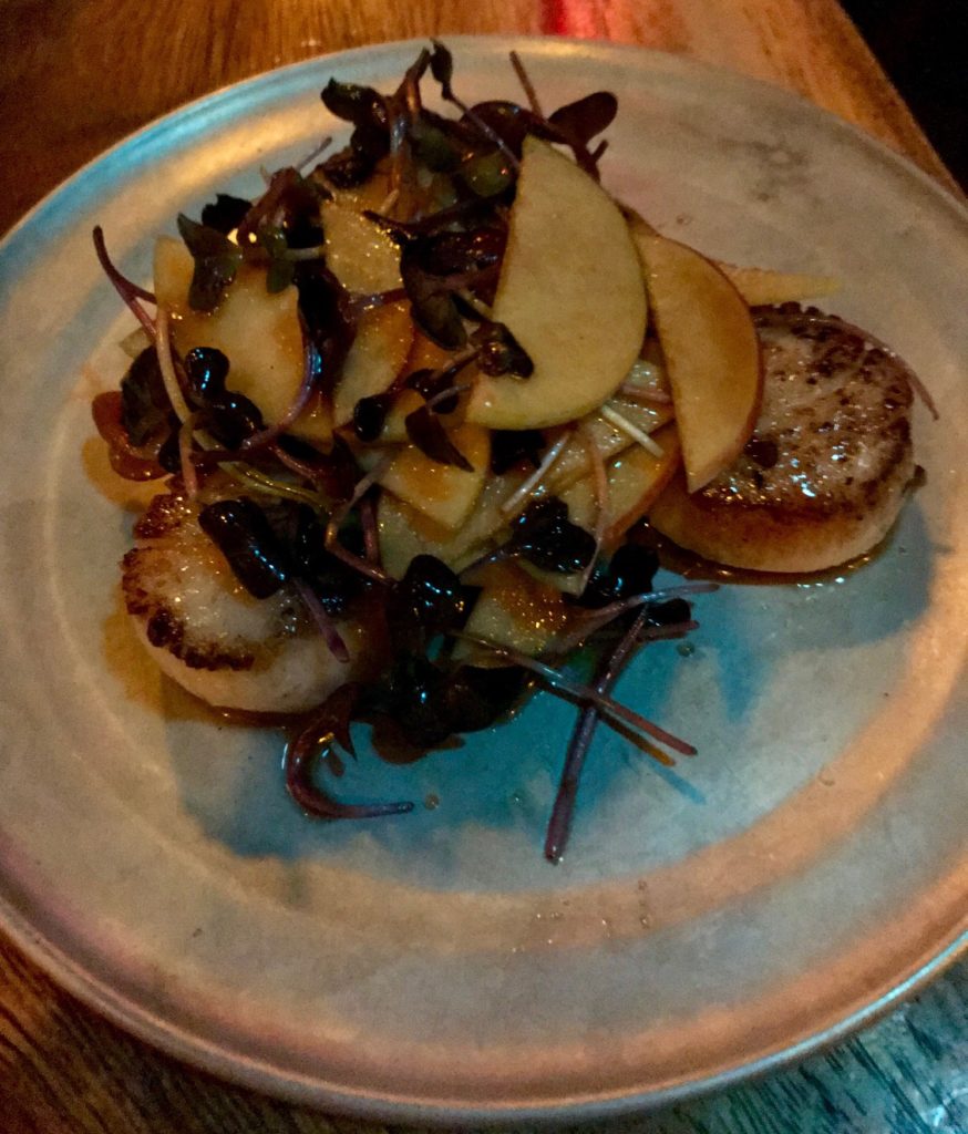 Kon Tiki Kevin Crossman scallops