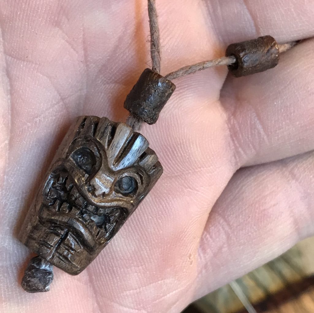 Headstock Tiki Necklace