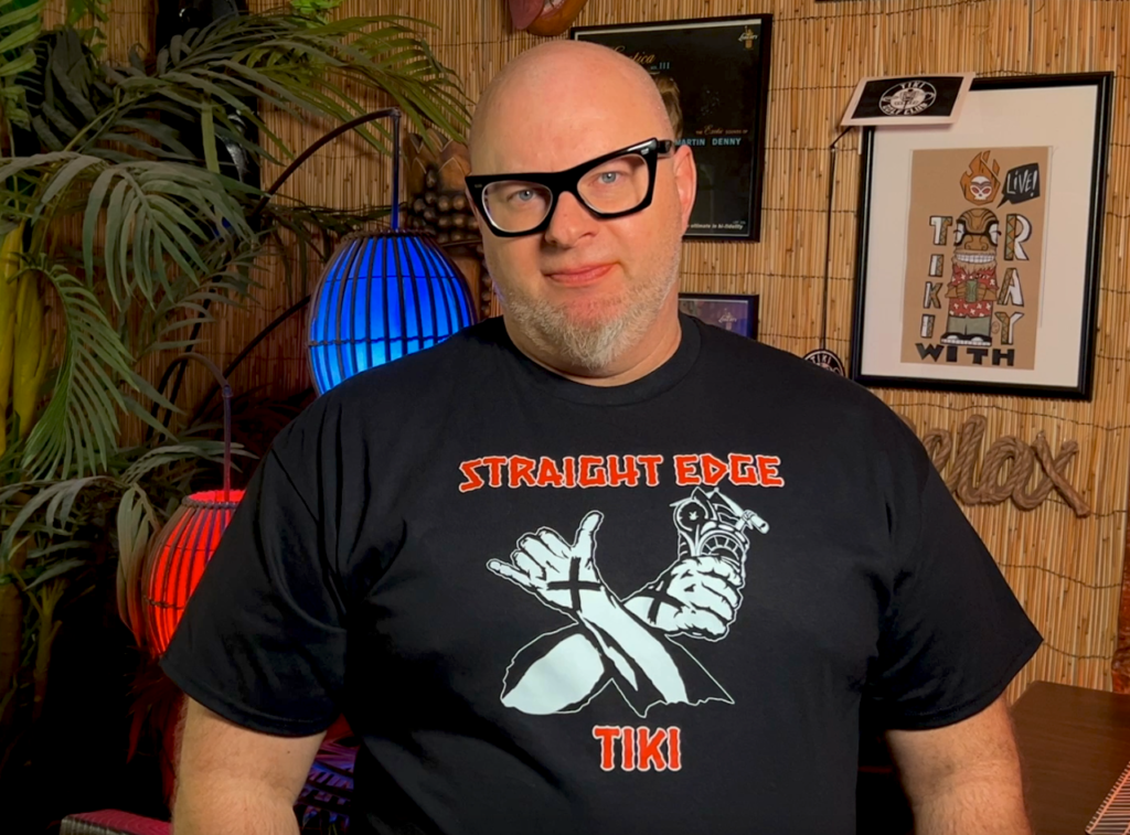 Straight Edge Tiki Shirt